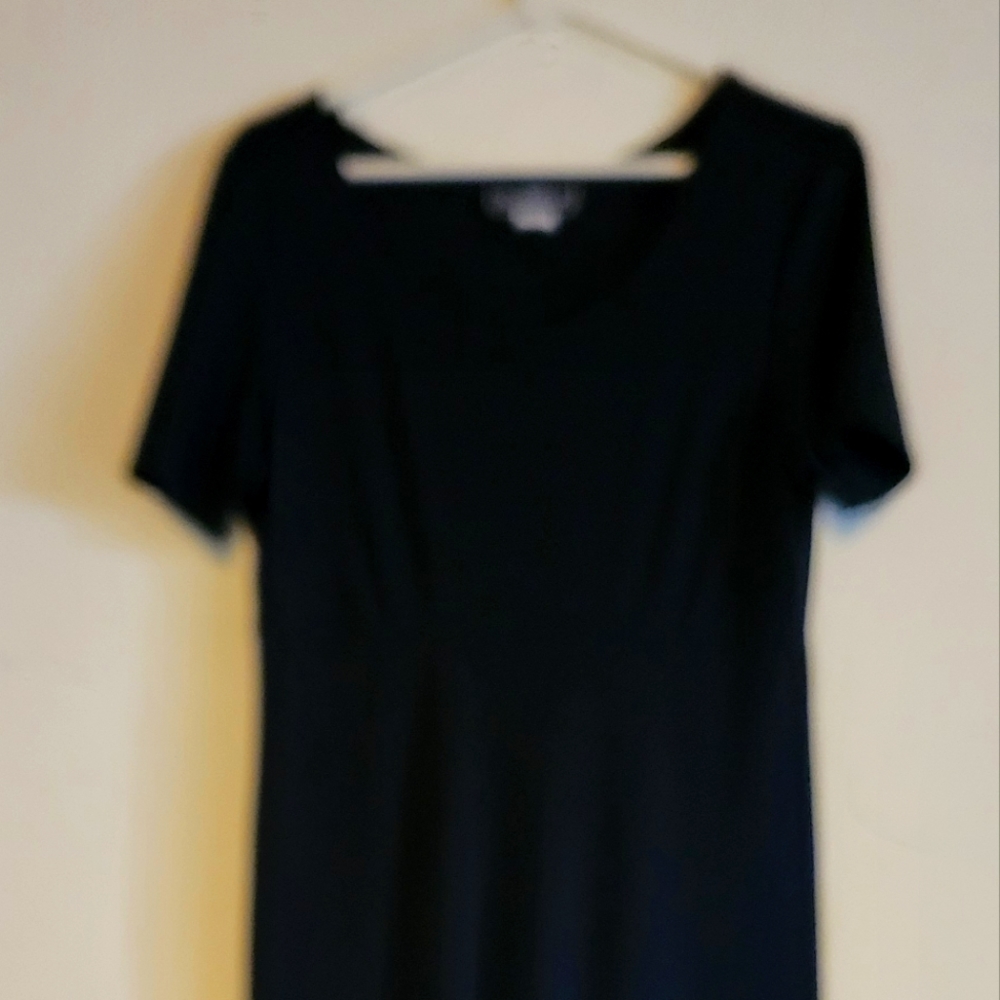 Long black dress